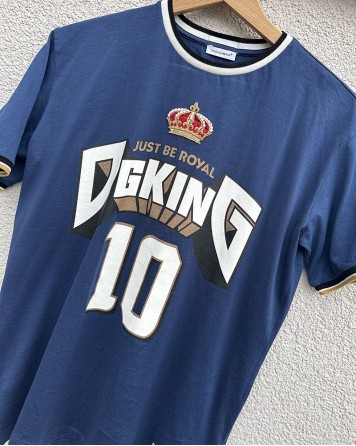 Triko dětské Dolce & Gabbana modré king-just be royal 